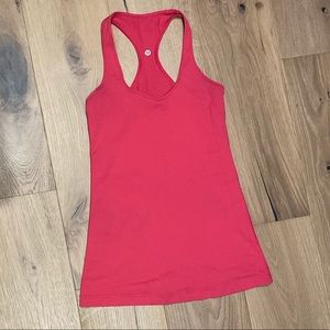 Lululemon pink tank top